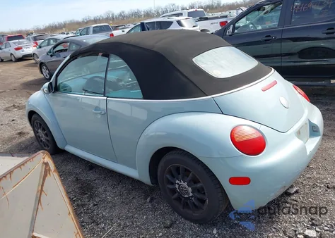 2005 Volkswagen New Beetle Gls z USA, uszkodzony, nr VIN 3VWCM31Y05M361835